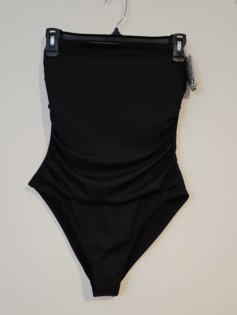 Black One-Piece Swimsuit